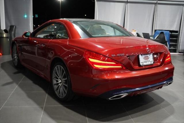 used 2018 Mercedes-Benz SL 450 car, priced at $32,650