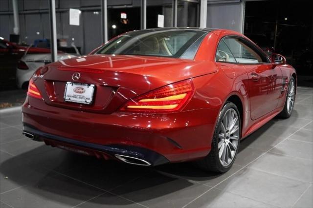used 2018 Mercedes-Benz SL 450 car, priced at $34,688