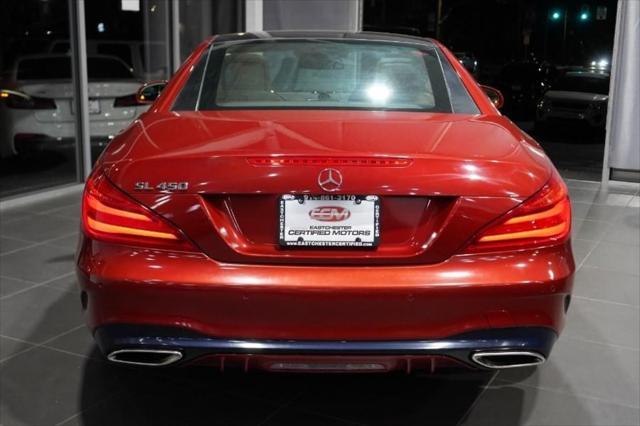used 2018 Mercedes-Benz SL 450 car, priced at $32,650