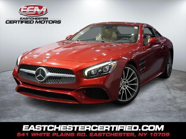 used 2018 Mercedes-Benz SL 450 car, priced at $37,050