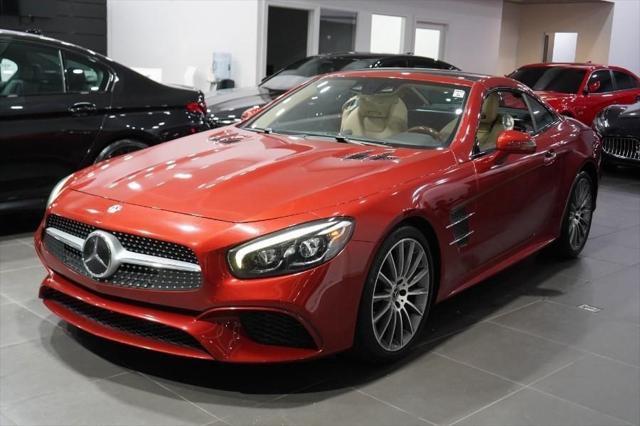 used 2018 Mercedes-Benz SL 450 car, priced at $34,888