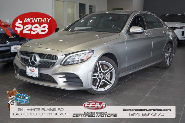 used 2020 Mercedes-Benz C-Class car, priced at $18,788