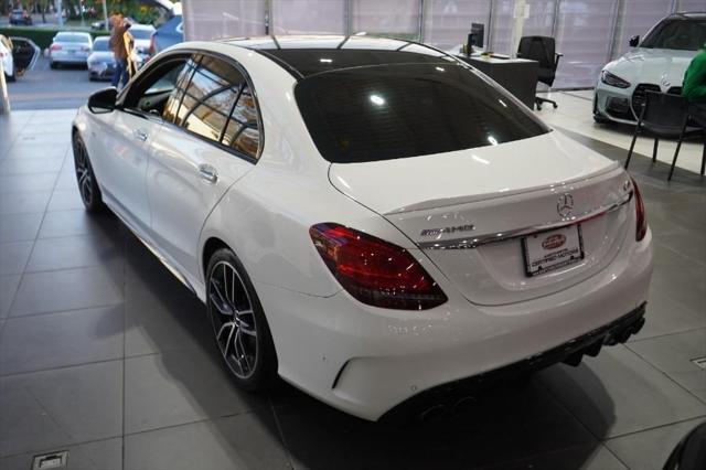 used 2020 Mercedes-Benz AMG C 43 car, priced at $31,776