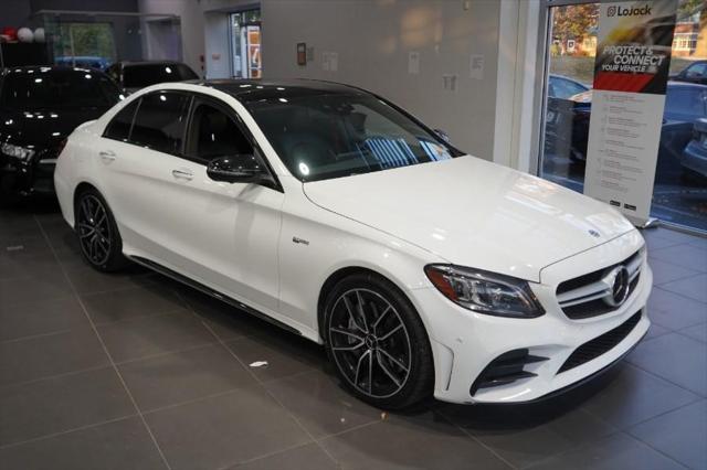 used 2020 Mercedes-Benz AMG C 43 car, priced at $31,776