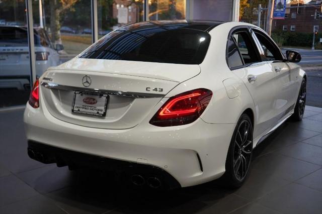 used 2020 Mercedes-Benz AMG C 43 car, priced at $31,776