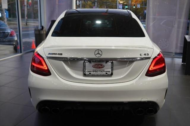 used 2020 Mercedes-Benz AMG C 43 car, priced at $31,776