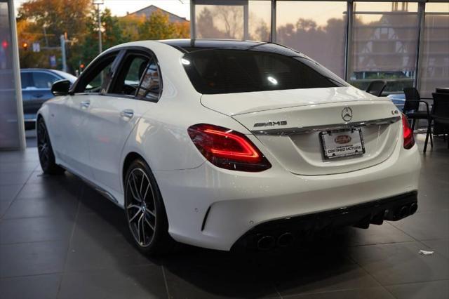 used 2020 Mercedes-Benz AMG C 43 car, priced at $31,776