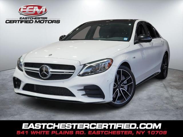 used 2020 Mercedes-Benz AMG C 43 car, priced at $31,776