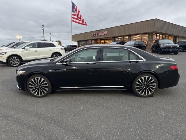 used 2017 Lincoln Continental car, priced at $25,432