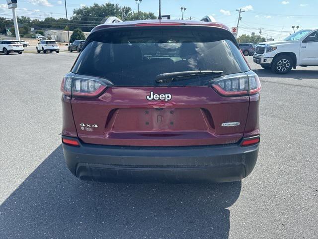 used 2021 Jeep Cherokee car, priced at $18,192