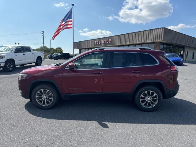 used 2021 Jeep Cherokee car, priced at $18,192