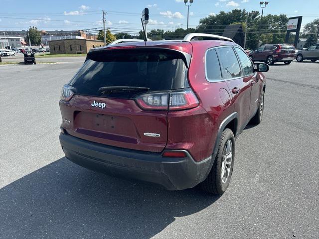 used 2021 Jeep Cherokee car, priced at $18,192