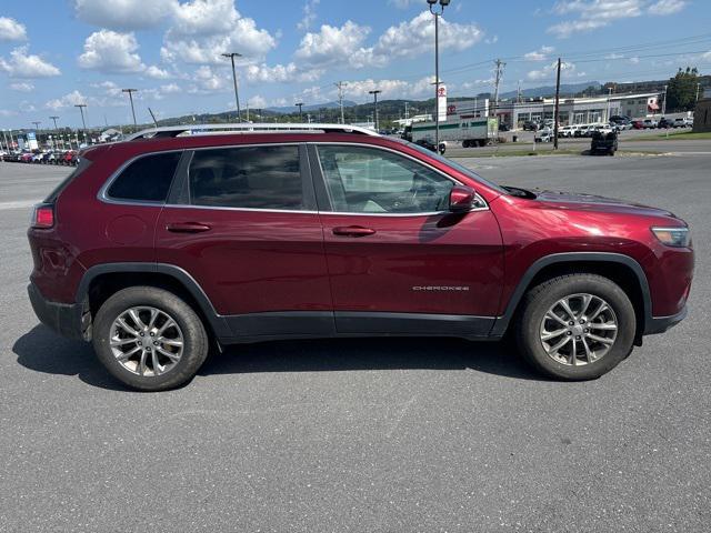 used 2021 Jeep Cherokee car, priced at $18,192