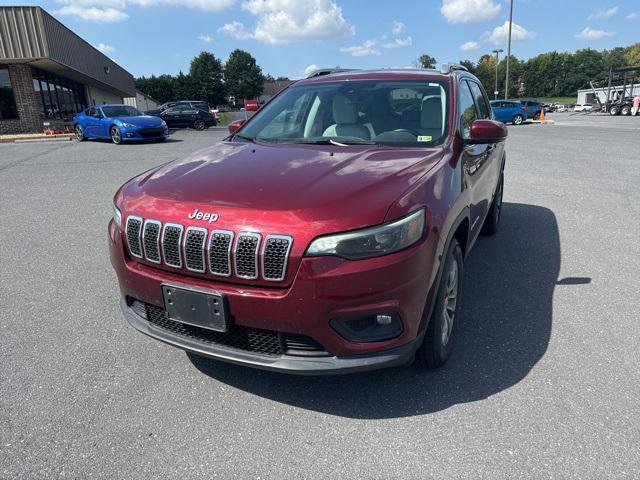 used 2021 Jeep Cherokee car, priced at $18,621