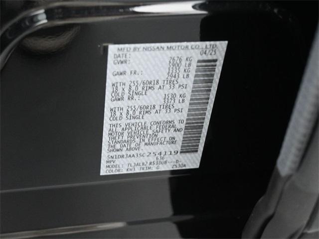 new 2025 Nissan Pathfinder car, priced at $36,135