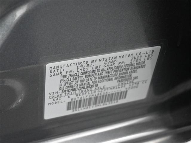 used 2022 Nissan Versa car, priced at $18,995