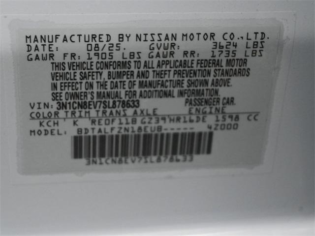 new 2025 Nissan Versa car, priced at $22,050