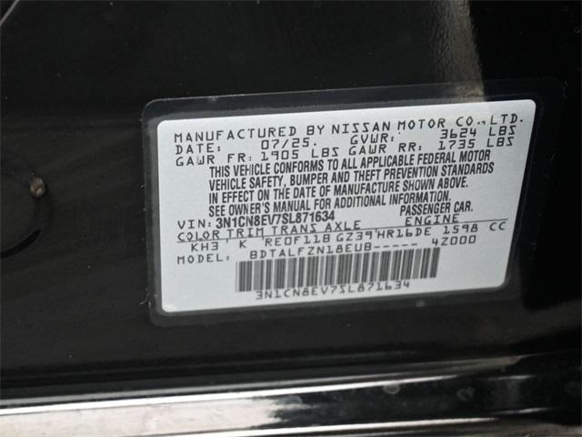 new 2025 Nissan Versa car, priced at $21,910