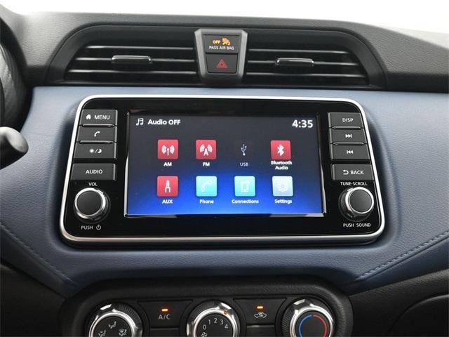 new 2025 Nissan Versa car, priced at $22,050