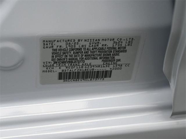 new 2025 Nissan Versa car, priced at $22,050