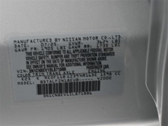 new 2025 Nissan Versa car, priced at $21,980