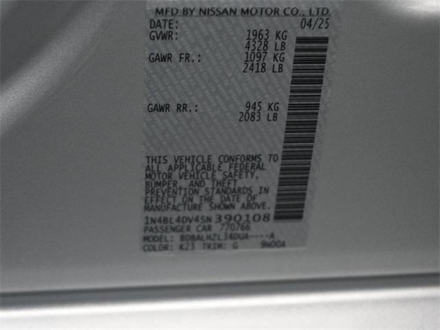 new 2025 Nissan Altima car, priced at $29,605
