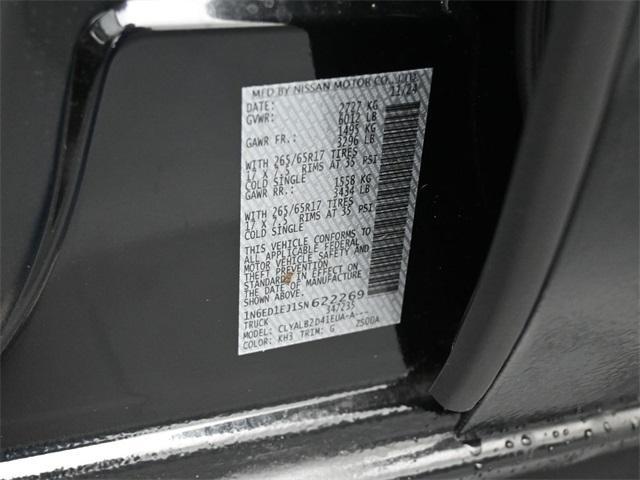 new 2025 Nissan Frontier car, priced at $37,454