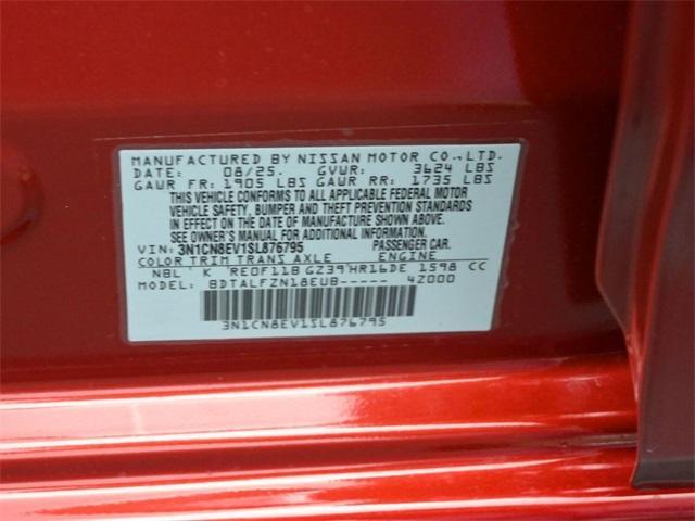 new 2025 Nissan Versa car, priced at $22,050