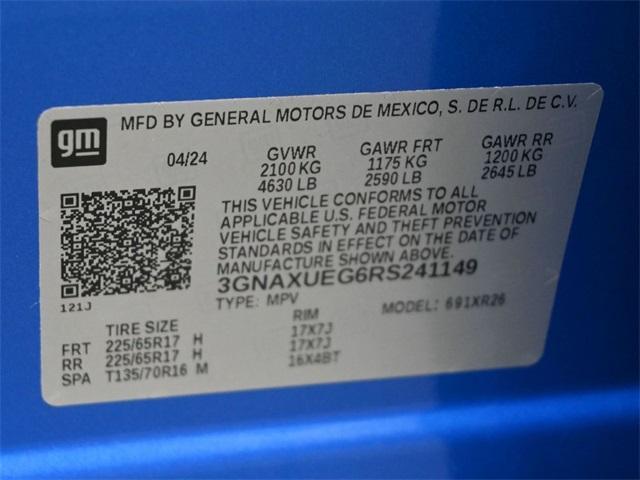 used 2024 Chevrolet Equinox car, priced at $25,995