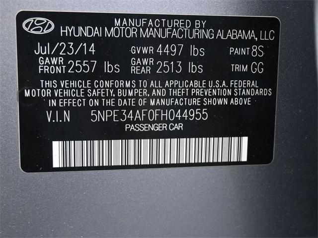 used 2015 Hyundai Sonata car, priced at $7,995