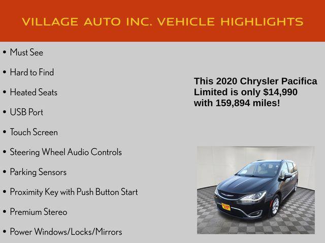 used 2020 Chrysler Pacifica car, priced at $14,990