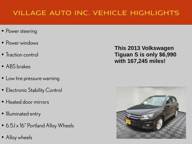 used 2013 Volkswagen Tiguan car, priced at $6,990
