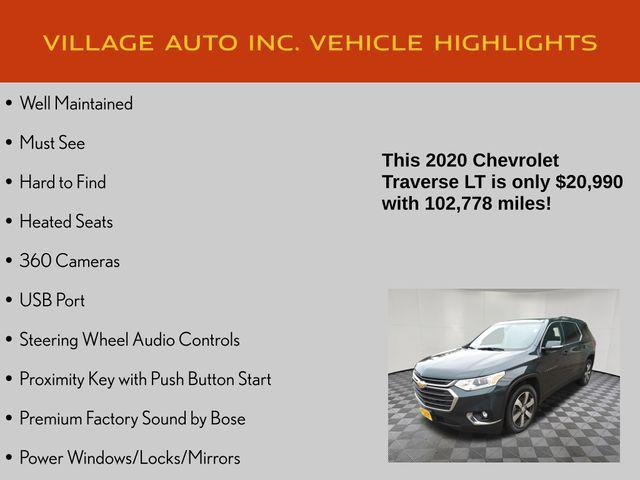 used 2020 Chevrolet Traverse car, priced at $20,990