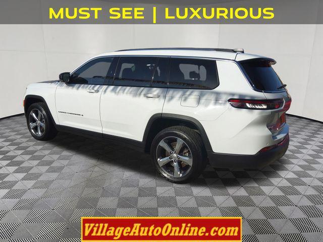 used 2021 Jeep Grand Cherokee L car, priced at $28,550
