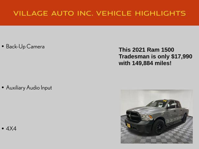 used 2021 Ram 1500 car, priced at $17,990