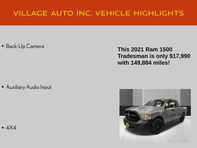 used 2021 Ram 1500 car, priced at $17,990