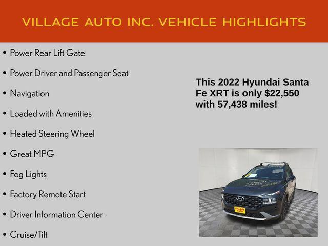 used 2022 Hyundai Santa Fe car, priced at $22,550