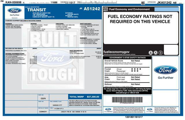 used 2018 Ford Transit-250 car, priced at $16,990