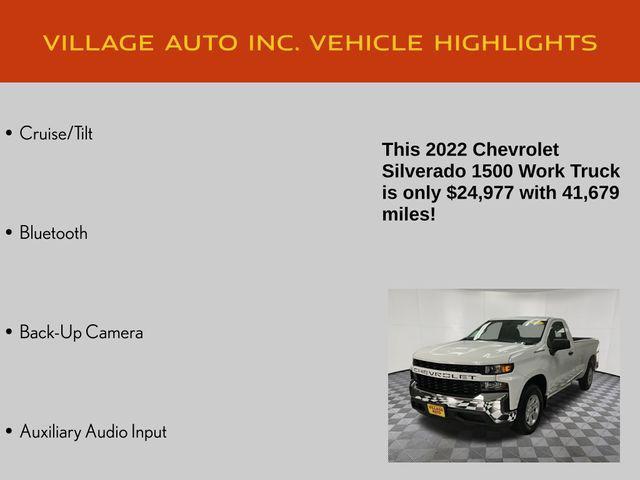 used 2022 Chevrolet Silverado 1500 car, priced at $24,977