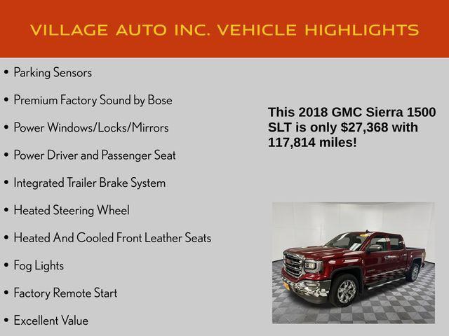 used 2018 GMC Sierra 1500 car, priced at $27,368