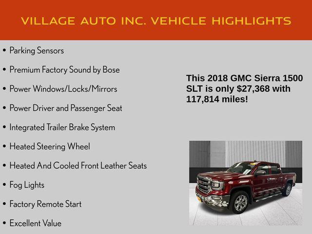 used 2018 GMC Sierra 1500 car, priced at $27,368