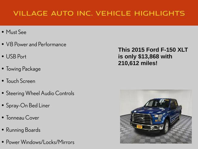 used 2015 Ford F-150 car, priced at $13,868