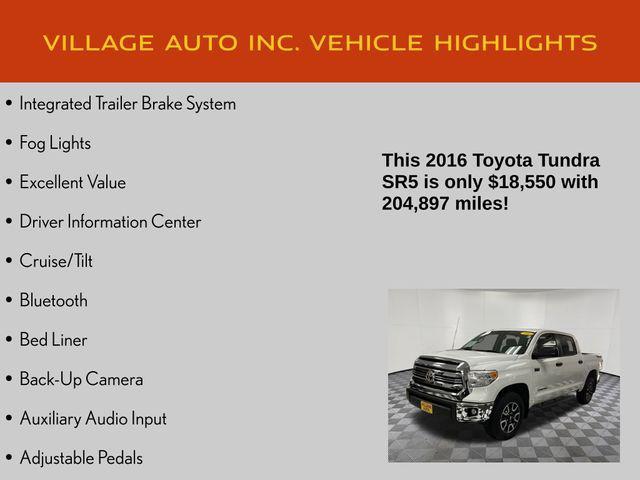 used 2016 Toyota Tundra car, priced at $18,550