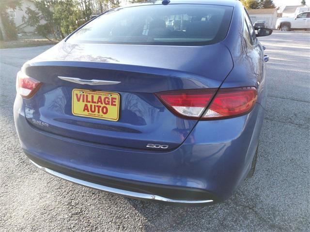 used 2015 Chrysler 200 car, priced at $7,990