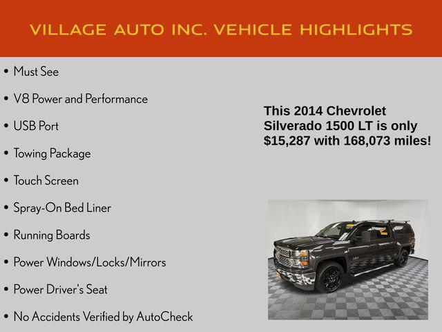 used 2014 Chevrolet Silverado 1500 car, priced at $15,287