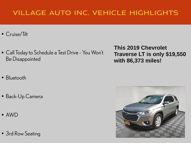 used 2019 Chevrolet Traverse car, priced at $19,550