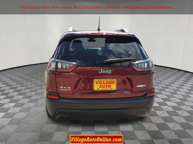 used 2021 Jeep Cherokee car, priced at $16,990