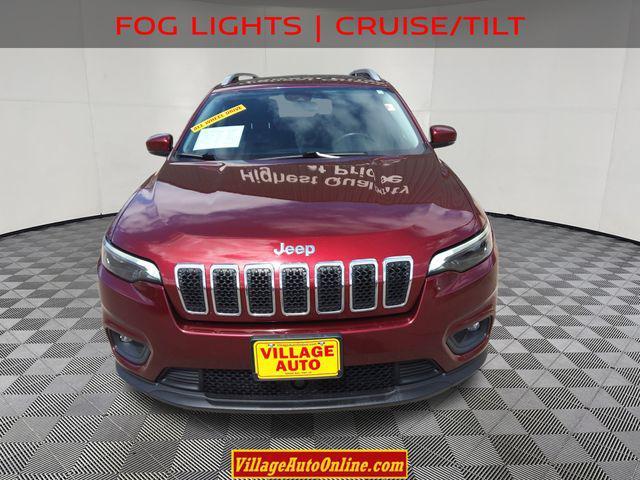 used 2021 Jeep Cherokee car, priced at $16,990