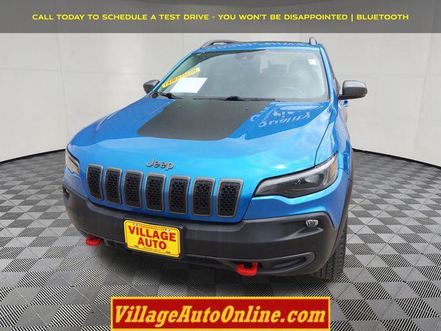 used 2021 Jeep Cherokee car, priced at $19,990