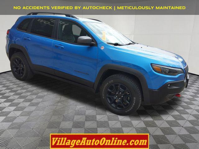 used 2021 Jeep Cherokee car, priced at $19,990